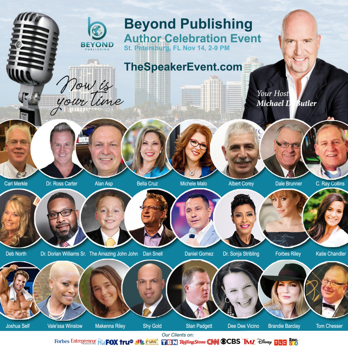 Beyond Publishing Author event Tampa St. Petersburg Florida