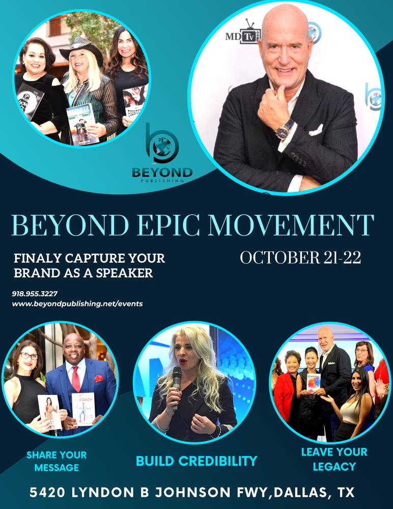 SPEAK ON STAGE AT BEYOND EPIC, DALLAS TEXAS